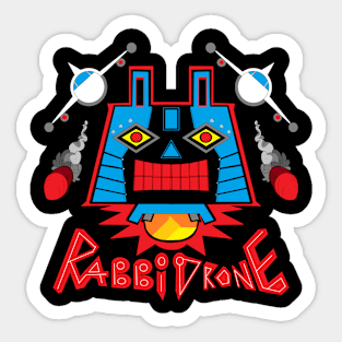 Rabbitzaa #028 Rabbit Drone Sticker